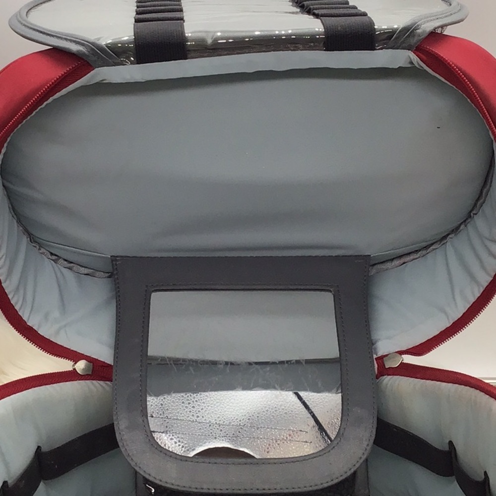 Travelon Red Quilted Toiletry Travel Bag - Picture 13 of 13